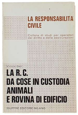 LA R.C. DA COSE IN CUSTODIO ANIMALI E ROVINA DI EDIFICIO.: