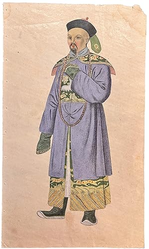 A Chinese Nobleman, from The Costume of China (frontispiece)