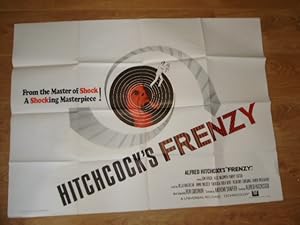UK Quad Movie Poster: Hitchcock's Frenzy