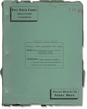 Handle with Care [Divided By Two] (Original screenplay for the 1932 film)