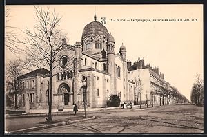 Ansichtskarte Dijon, La Synagogue, ouverte au culte le 11 Sept. 1879, Synagoge