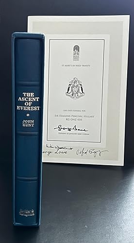 The Ascent Of Everest : The Special Limited Edition Signed By The Remaining 10 Members Of The 195...