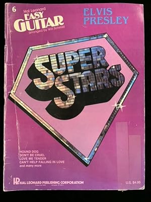 Hal Leonard Easy Guitar: Super Stars, Elvis Presley