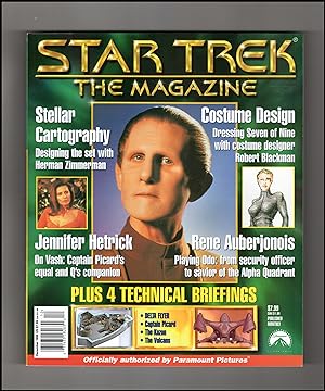 Star Trek the Magazine - December 1999 - Rene Auberjonois; Stellar Cartography; Jennifer Hetrick;...