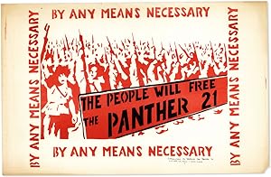Poster: By Any Means Necessary - The People Will Free The Panther 21