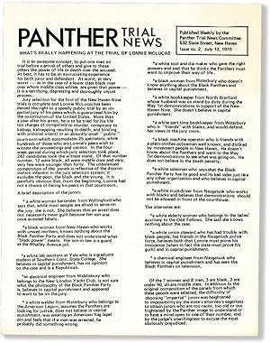 Panther Trial News - Issue No.2 (July 12, 1970)