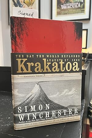 Krakatoa (signed) The Day the World Exploded [hardcover]