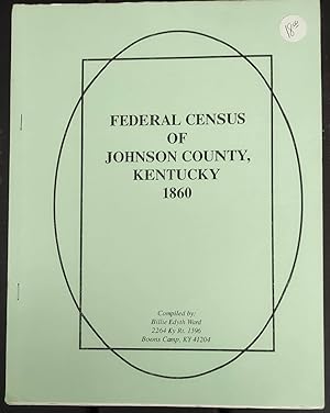 Federal Census Of Johnson County Kentucky 1860