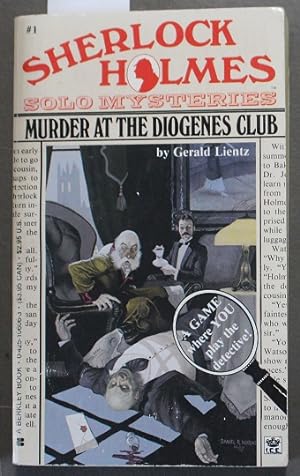 Sherlock Holmes Solo Mysteries #1: Murder at the Diogenes Club (Gamebook)