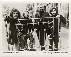 Four photographs of Folk Rock band McKendree Spring (Four original photographs from the archive o...