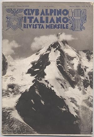 Club alpino italiano Rivista mensile Marzo 1930