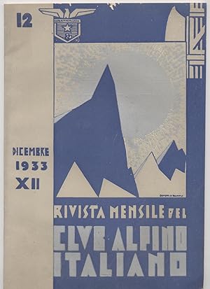 Club alpino italiano Rivista mensile Dicembre 1933