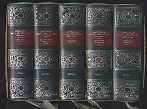 Antologia della letteratura italiana (5 volumi-Opera completa)
