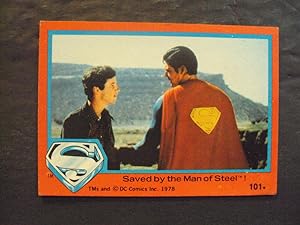 25 Assorted Superman, Superman II Cards + Small Sticker + Wizard Promo Card