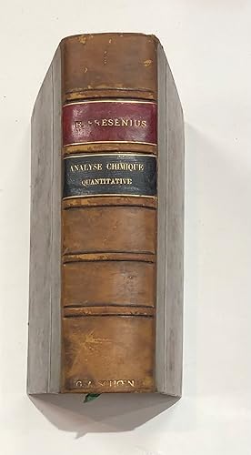 Traité d'analyse Chimique quantitative Second Volume Troisième edition française