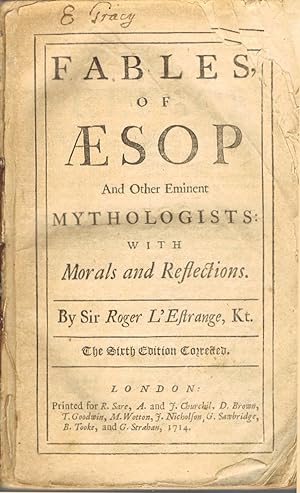 Fables of Aesop and Other Eminent Mythologists with Morals and Reflections