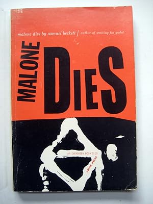 Malone dies. A novel translated from the French by the author.