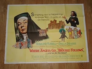 UK Quad Movie Poster: "Where Angels Go Trouble Follows"