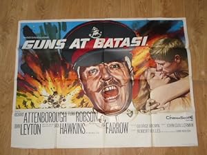 UK Quad Movie Poster: Guns at Batasi