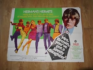 Original UK Quad Movie Poster: Herman's Hermits