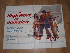 Original UK Quad Movie Poster: A High Wind in Jamaica