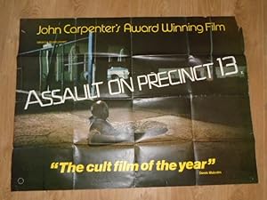 UK Quad Movie Poster: Assault On Precinct 13