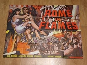 UK Quad Movie Poster: Rome in Flames