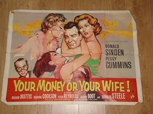 Original UK Quad Movie Poster: Your Money or Your Wife