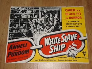 Original UK Quad Movie Poster: White Slave Ship