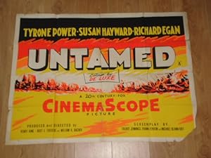 Original UK Quad Movie Poster: Untamed