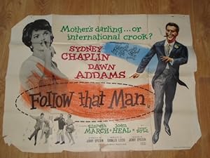 Original UK Quad Movie Poster: Follow That Man