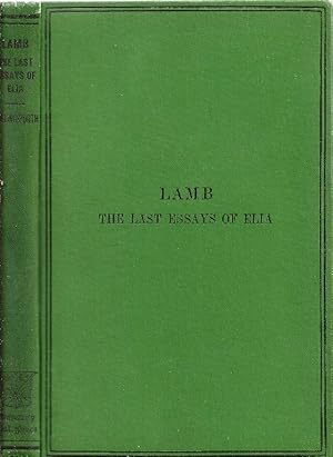 The Last Essays of Elia