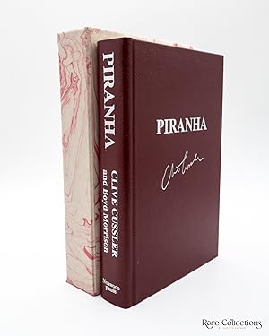 Piranha (The Oregon Files #10) - Double-Signed Lettered Ltd Edition