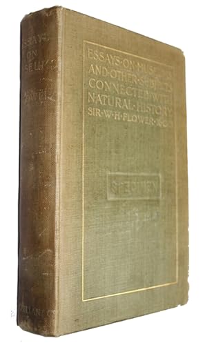 Essays on Museums and other subjects related to Natural History