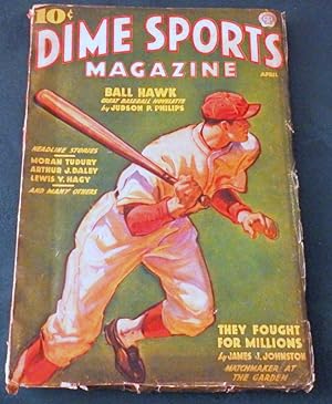 Dime Sports Magazine April 1937. volume 4. No 4.