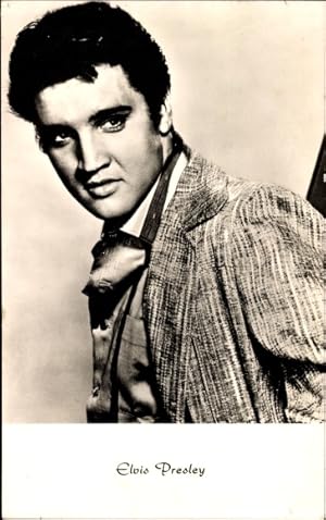 Ansichtskarte / Postkarte Schauspieler und Sänger Elvis Presley, Portrait