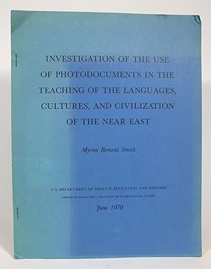 Investigation of the Use of Photodocuments in the Teaching of the Languages, Cultures, and Civili...