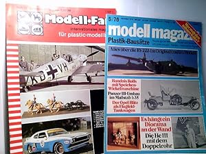 Konvolut: 2 Zeitschriften Modell-Fan und modell Magazin