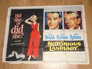 Original UK Quad Movie Poster: The Notorious Land Lady
