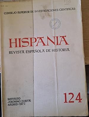 HISPANIA. REVISTA ESPAÑOLA DE HISTORIA 124.