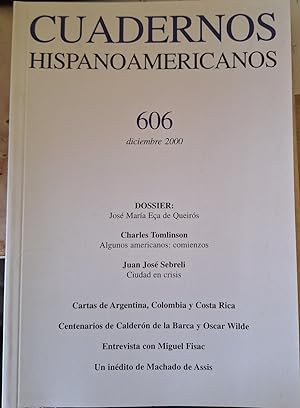 CUADERNOS HISPANOAMERICANOS Nº 606. DICIEMBRE 2000.