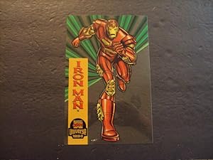 Giant Marvel Universe Suspended Animation Card #3 Of 9 Iron Man '94
