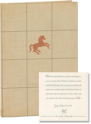 The Red Pony (First Edition, limited to 699 copies signed by the author)
