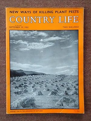 Country Life Magazine No 2905. 1952, September 19th. Miss Susan Senioir, Newton Surmaville pt 3, ...