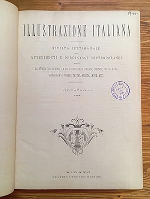L'illustrazione Italiana - anno XI, 1° semestre (1884) nn. 1-26