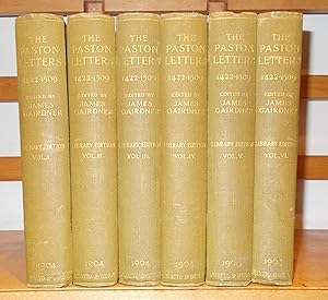 The Paston Letters A. D. 1422-1509 [ Library Edition Complete in 6 Volumes ]
