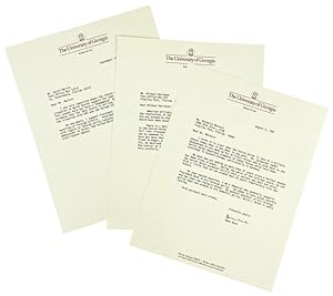 Three Typed Letters Signed from Rusk on Cuba, the Soviet Union, Iraq, and George H.W. Bush