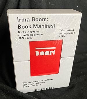 Irma Boom : book manifest : books in reverse chronological order, 2022-1986, with comments here a...