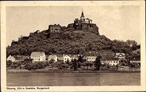 Ansichtskarte / Postkarte Güssing im Burgenland, Teilansicht, Burg, Kirche