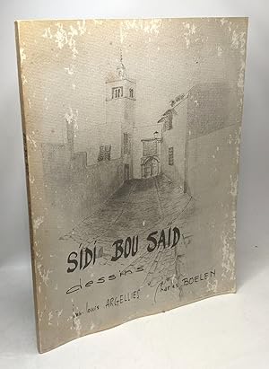 Sidi bou Saïd - dessins argellies Jean-Louis Charles Boelen